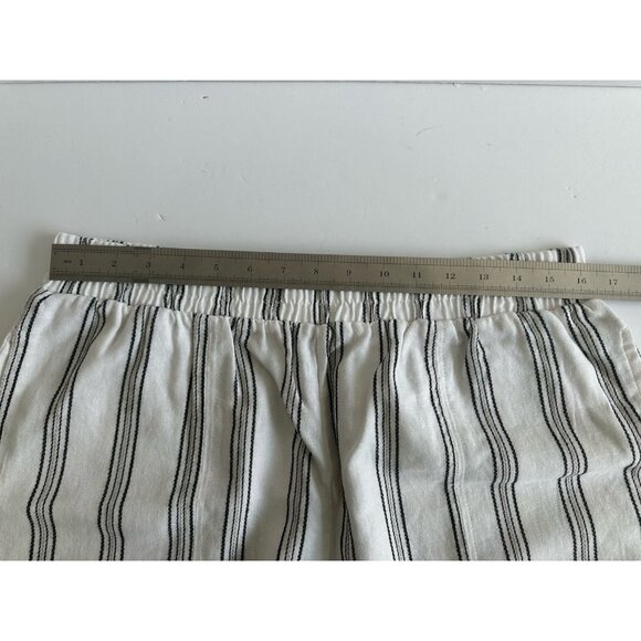 Royalty For Me Womens Pants L Wide Leg Slit Elastic Waist Boho Beach Resortwear - Picture 5 of 13